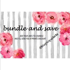 BUNDLE AND SAVE